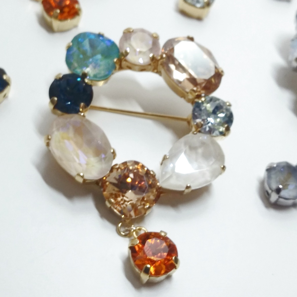 刀剣男士イメージブローチ(山姥切国広・山姥切長義)