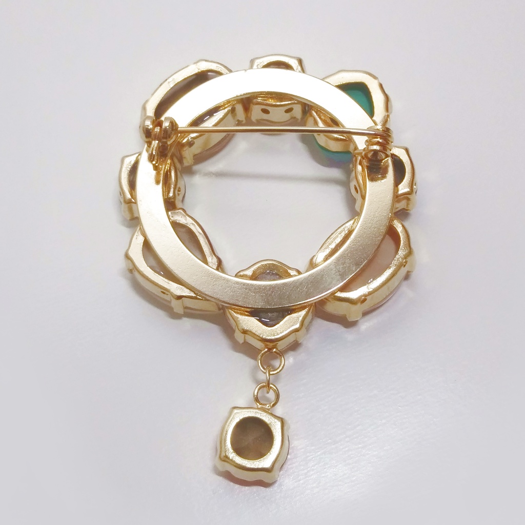 刀剣男士イメージブローチ(山姥切国広・山姥切長義)