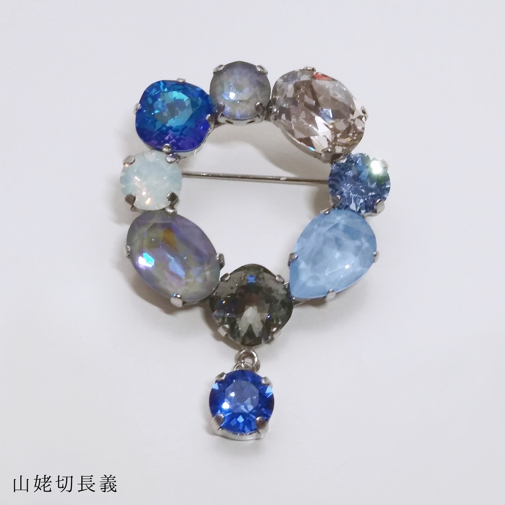 刀剣男士イメージブローチ(山姥切国広・山姥切長義)