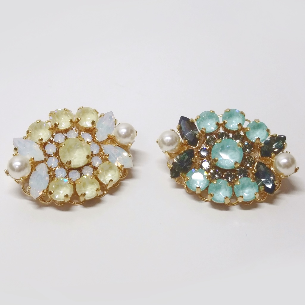 刀剣男士イメージブローチ(髭切・膝丸)