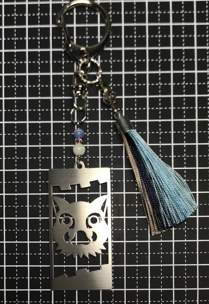 【嘴平 伊之助】 イメージキーホルダー ポストカード付き!