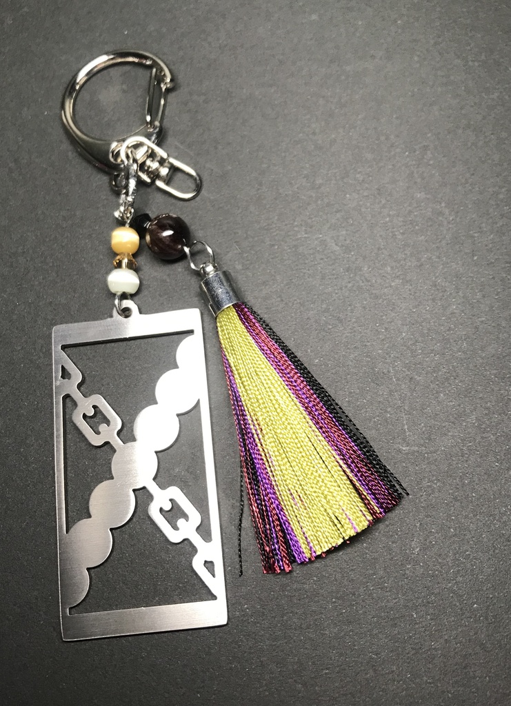 【悲鳴嶼 行冥】 イメージキーホルダー ポストカード付き!