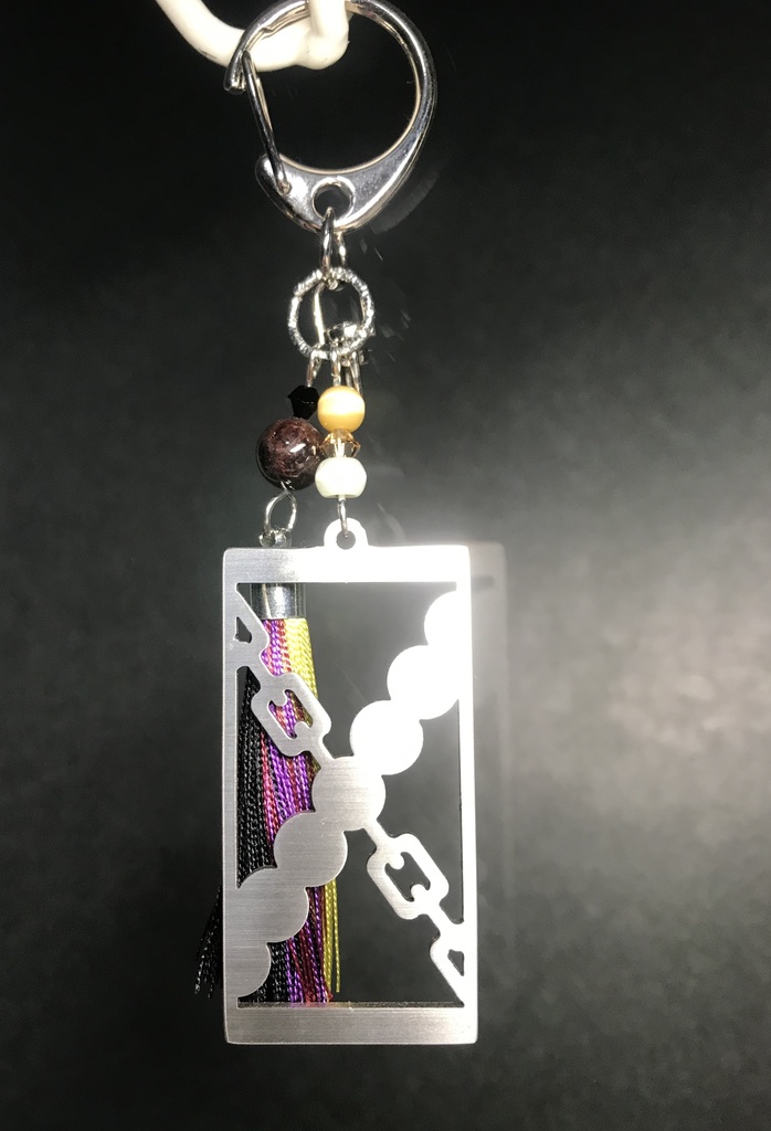 【悲鳴嶼 行冥】 イメージキーホルダー ポストカード付き!