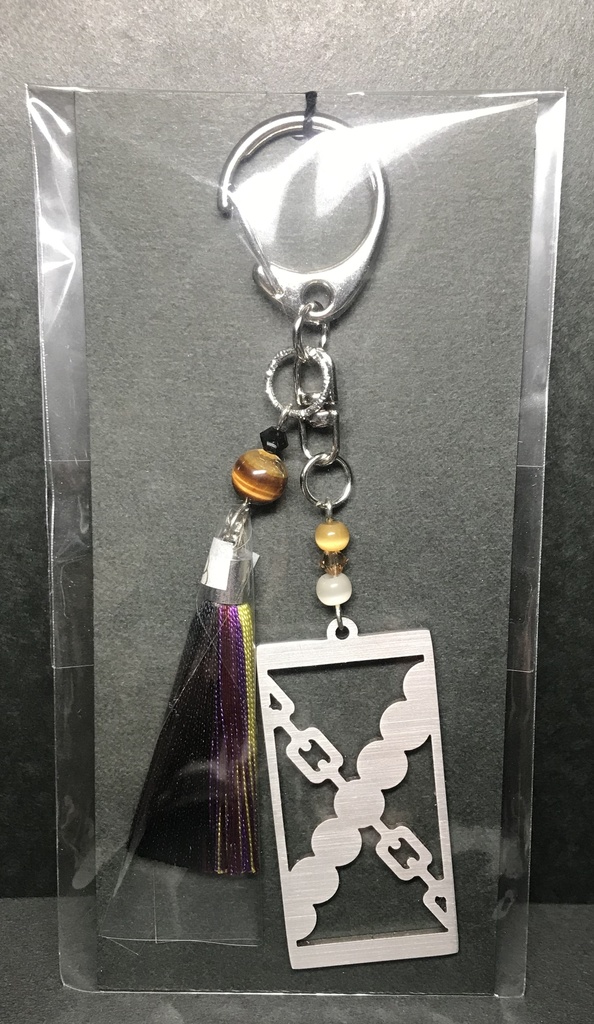 【悲鳴嶼 行冥】 イメージキーホルダー ポストカード付き!