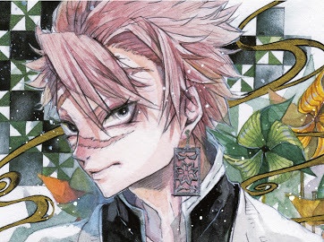 【不死川 実弥】 イメージキーホルダー ポストカード付き!