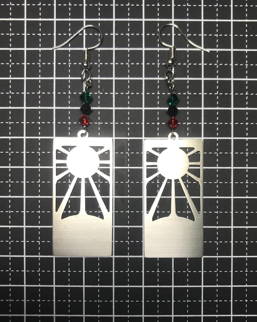 【竈門 炭治郎】イメージピアスorイヤリング ポストカード付き!