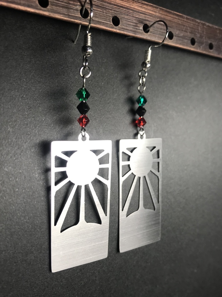 【竈門 炭治郎】イメージピアスorイヤリング ポストカード付き!