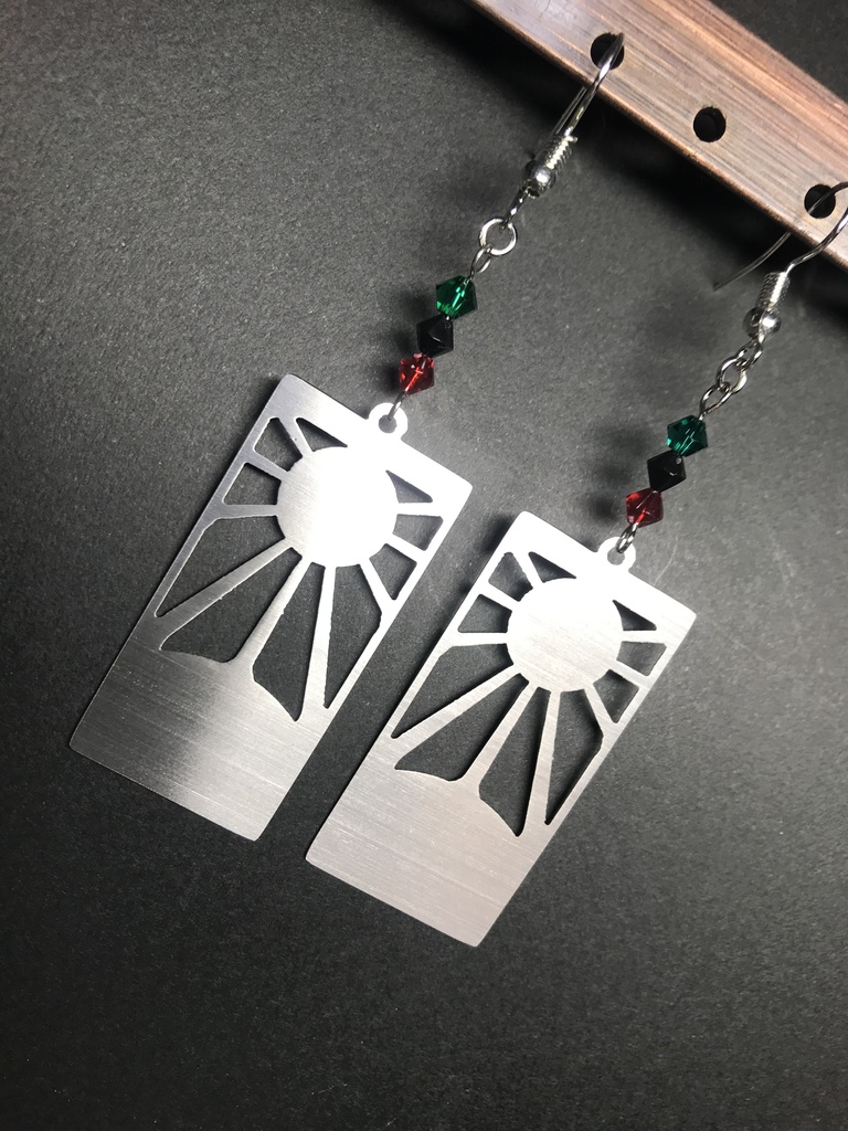 【竈門 炭治郎】イメージピアスorイヤリング ポストカード付き!