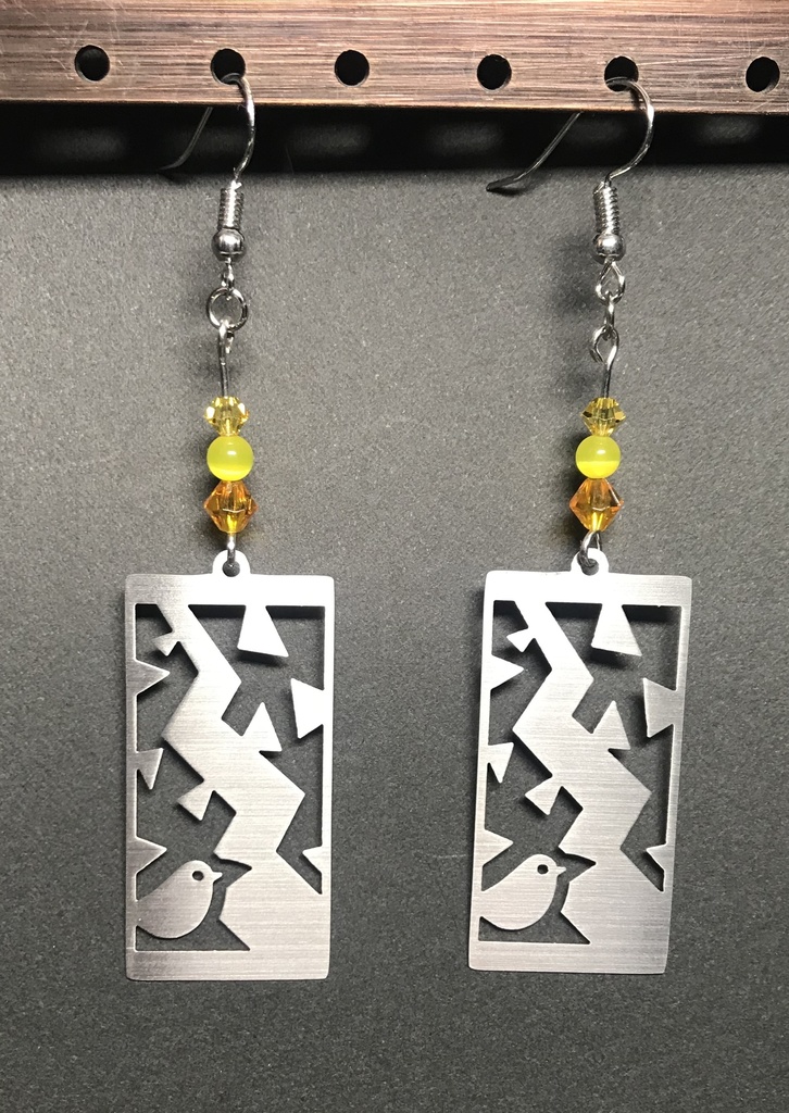 【我妻 善逸】イメージピアスorイヤリング ポストカード付き!