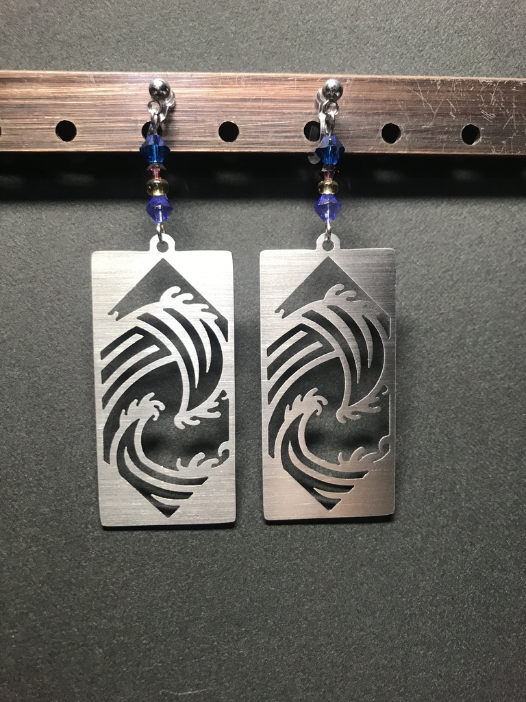 【冨岡 義勇】イメージピアスorイヤリング ポストカード付き!