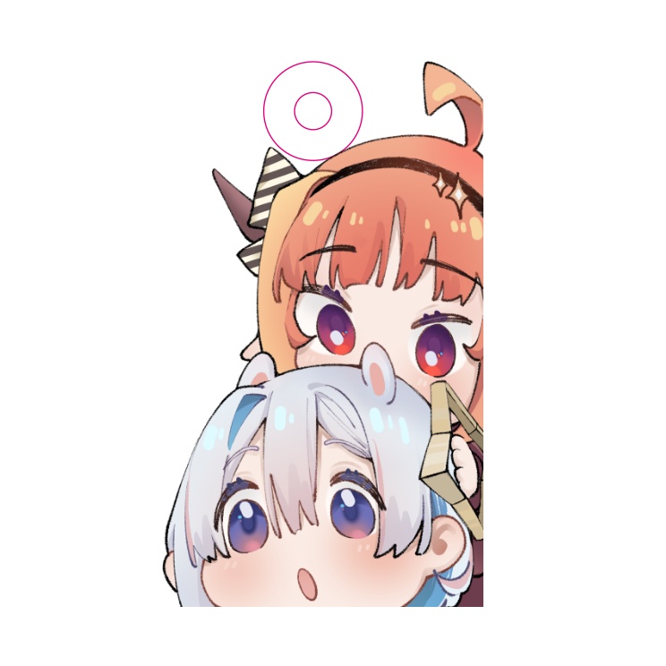 かなココアクリルキーホルダー10