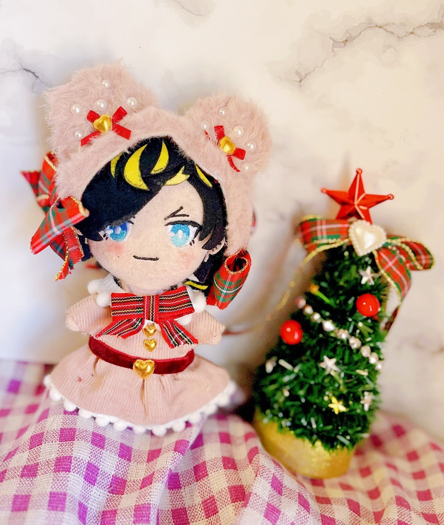 くま耳ヘッドドレス&ワンピースセット