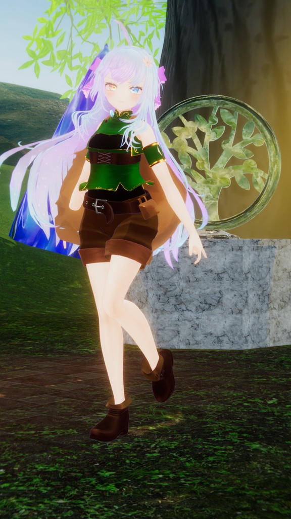 精霊樹の守護装束 & エルフィンボウ