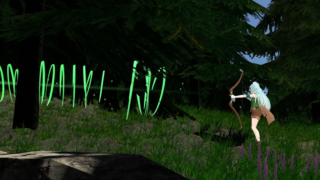 精霊樹の守護装束 & エルフィンボウ