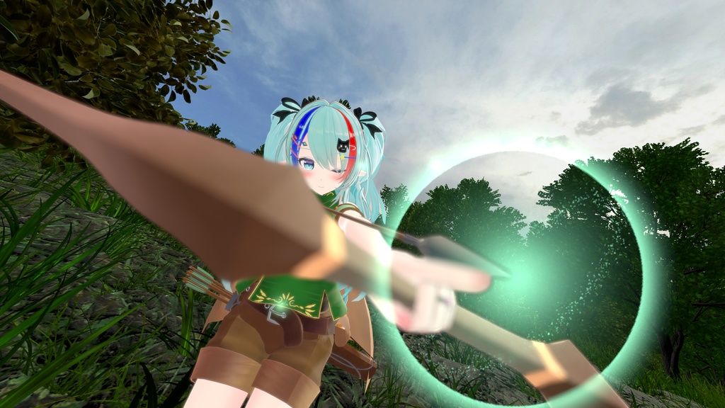 精霊樹の守護装束 & エルフィンボウ