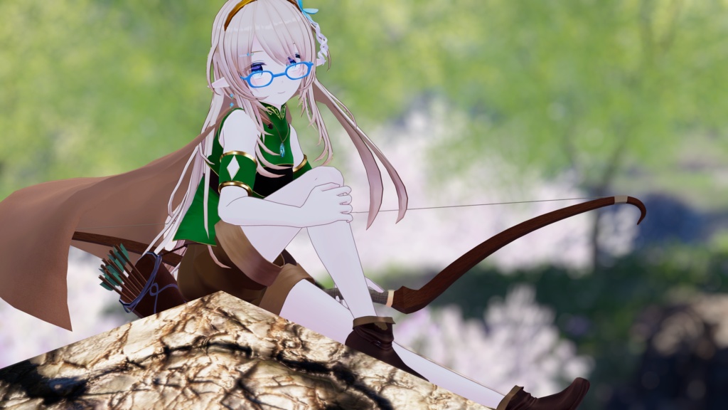 精霊樹の守護装束 & エルフィンボウ