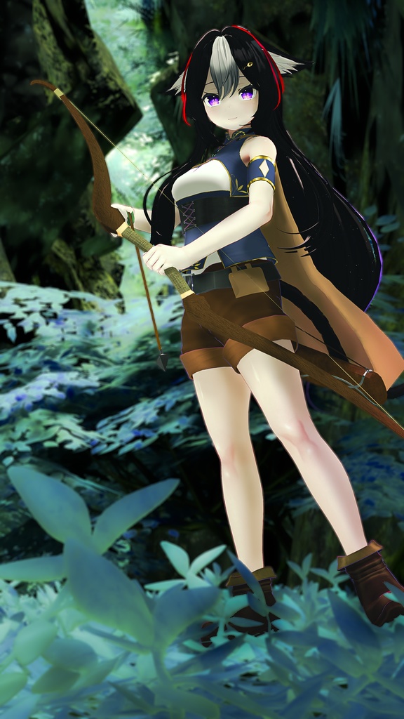 精霊樹の守護装束 & エルフィンボウ