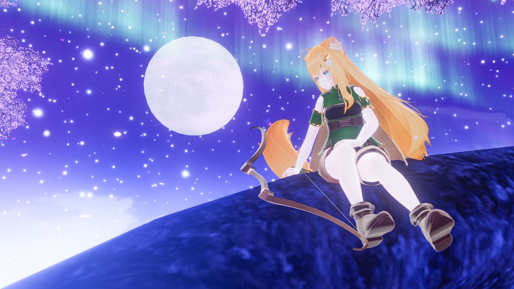 精霊樹の守護装束 & エルフィンボウ