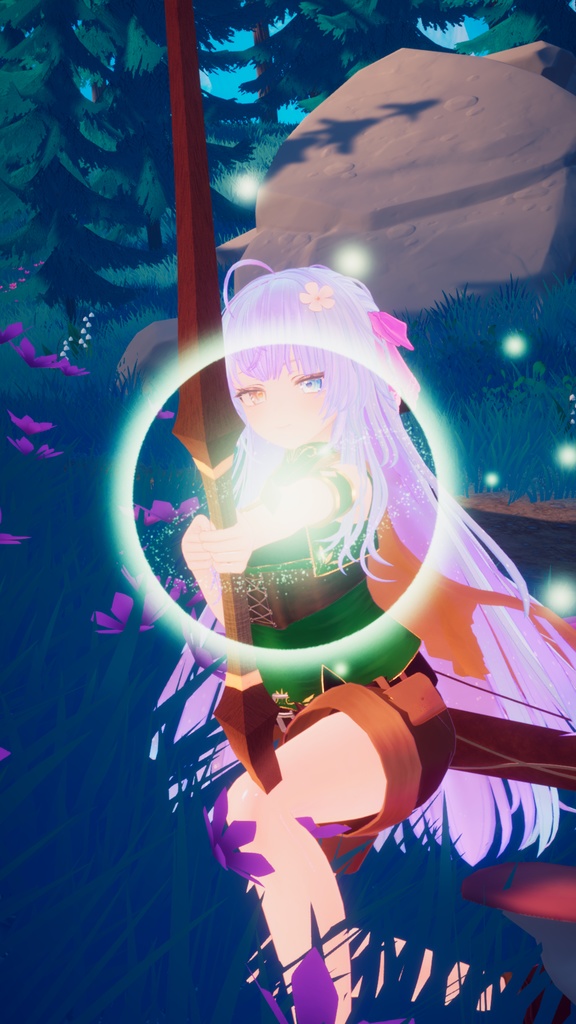 精霊樹の守護装束 & エルフィンボウ