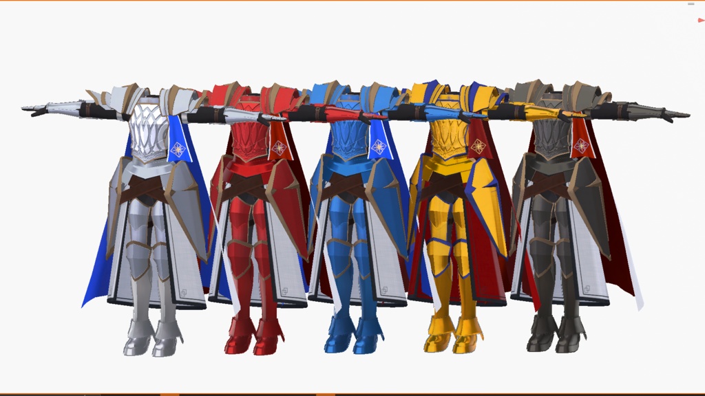 聖都騎士の鎧 & 聖騎士の武器