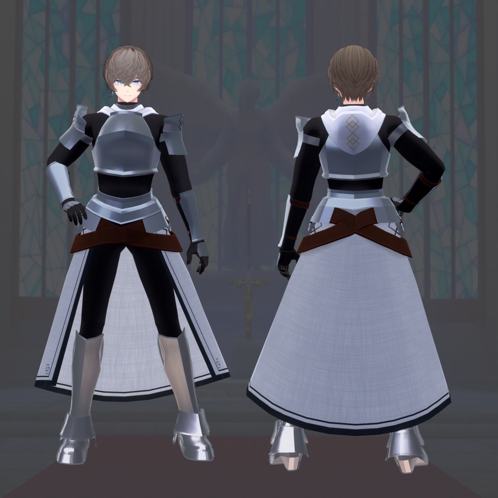 聖都騎士の鎧 & 聖騎士の武器