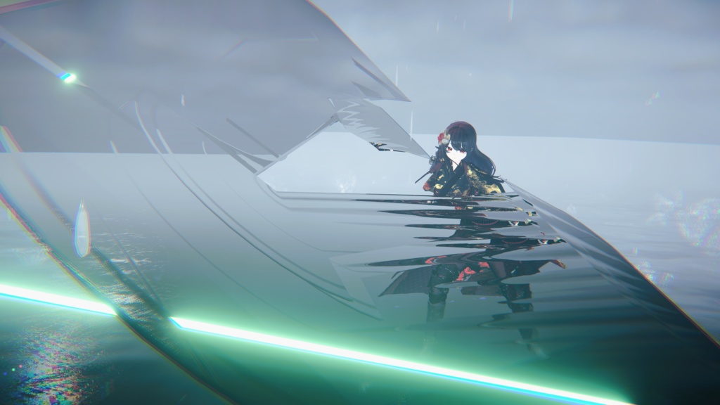 古刀 六葉 -抜刀納刀ギミック・Particle付き-