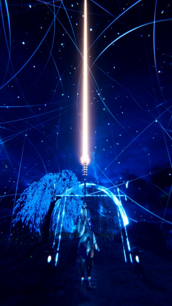 雷砕棒 -変形・可動ギミック・Particle付き-