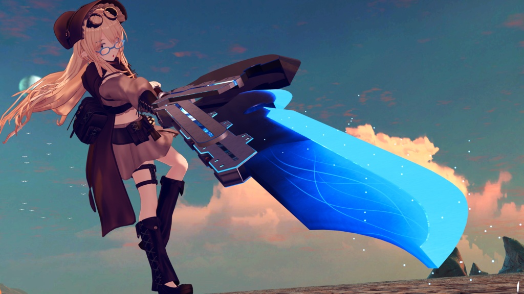 試作可変型魔工剣斧 ストレンツィア