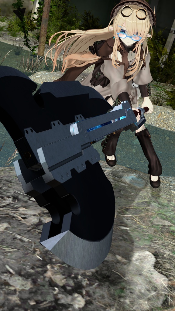 試作可変型魔工剣斧 ストレンツィア