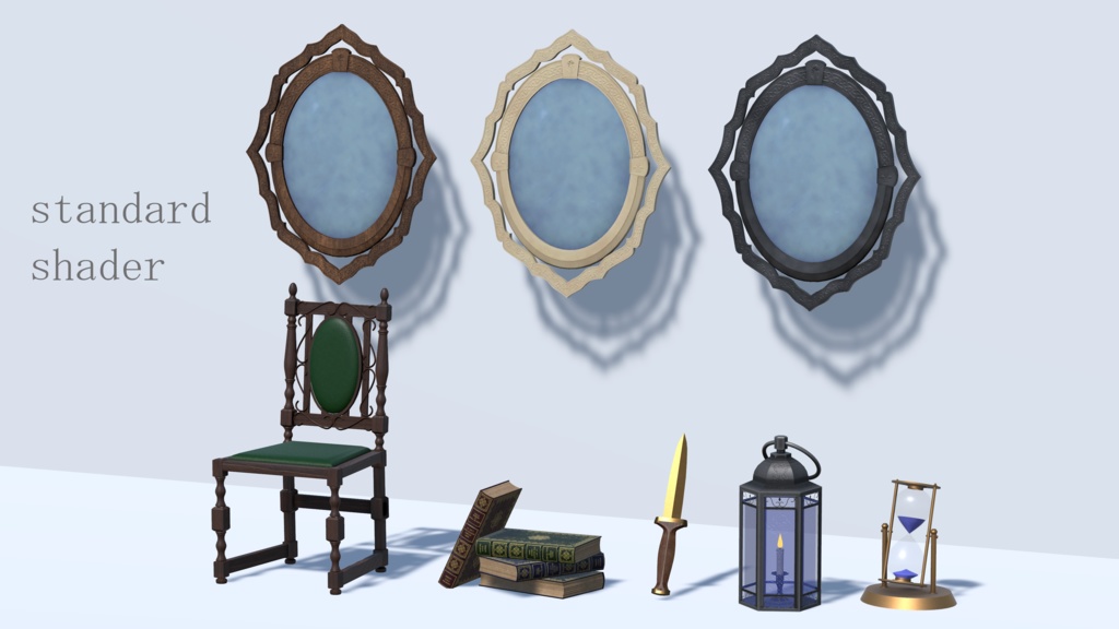 童話にありそうな小物家具セット