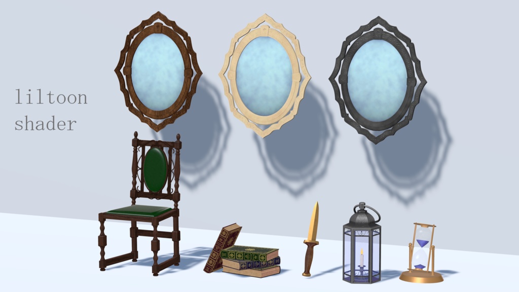 童話にありそうな小物家具セット