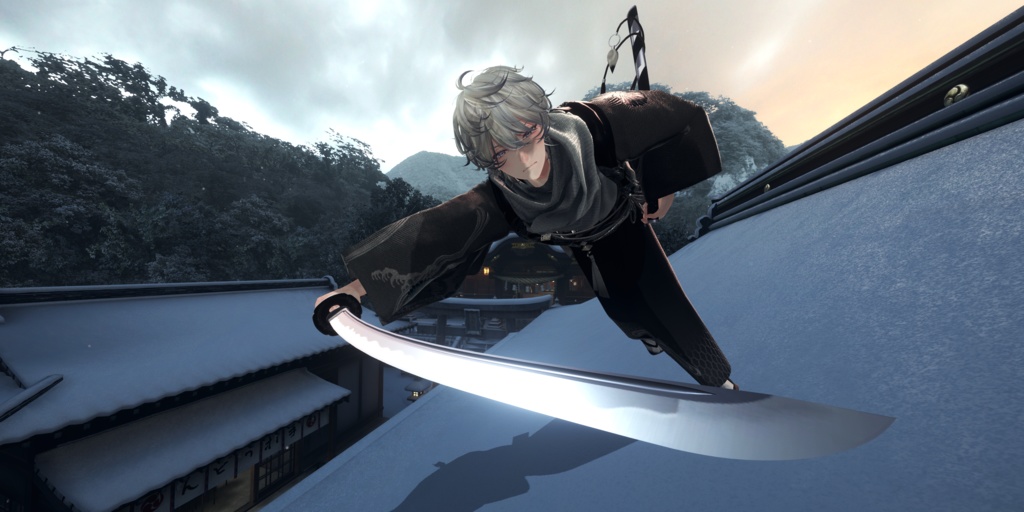 打ち刀 黒染花 -Kokusenka-