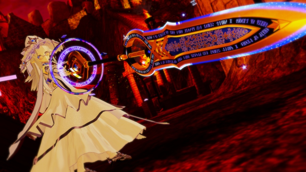 聖杖の断剣 -Holy Judgment Sword Staff-