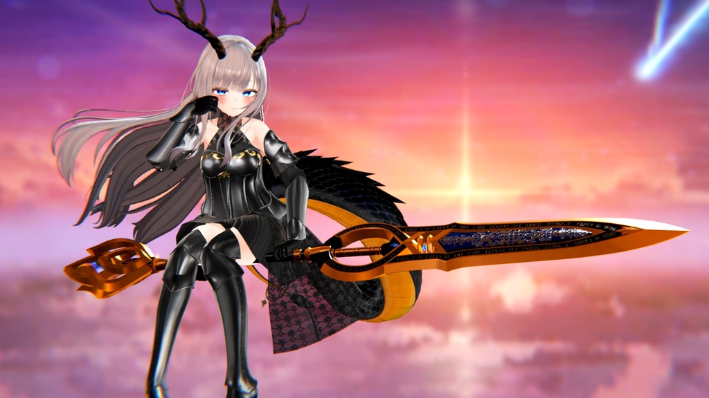 聖杖の断剣 -Holy Judgment Sword Staff-