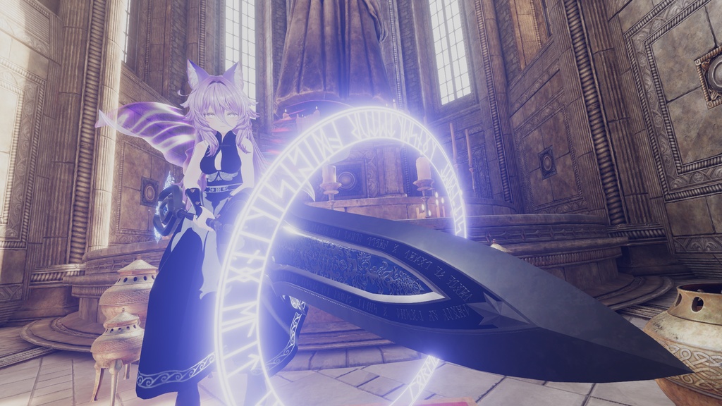 聖杖の断剣 -Holy Judgment Sword Staff-