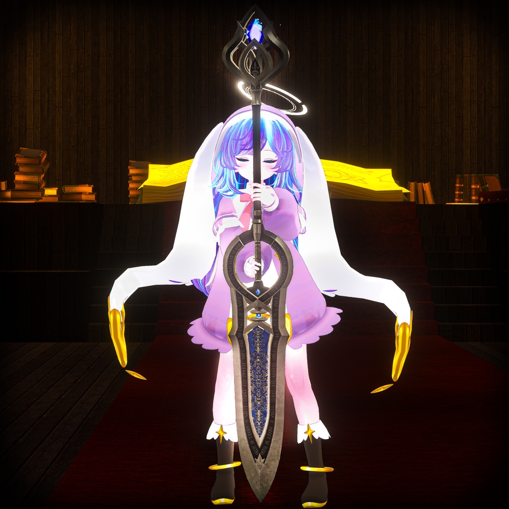 聖杖の断剣 -Holy Judgment Sword Staff-