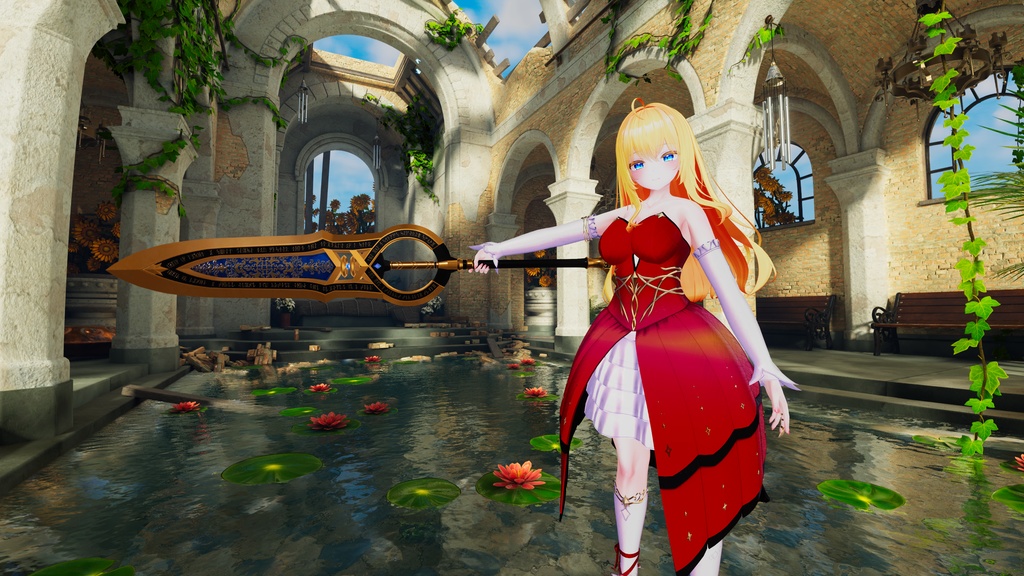 聖杖の断剣 -Holy Judgment Sword Staff-