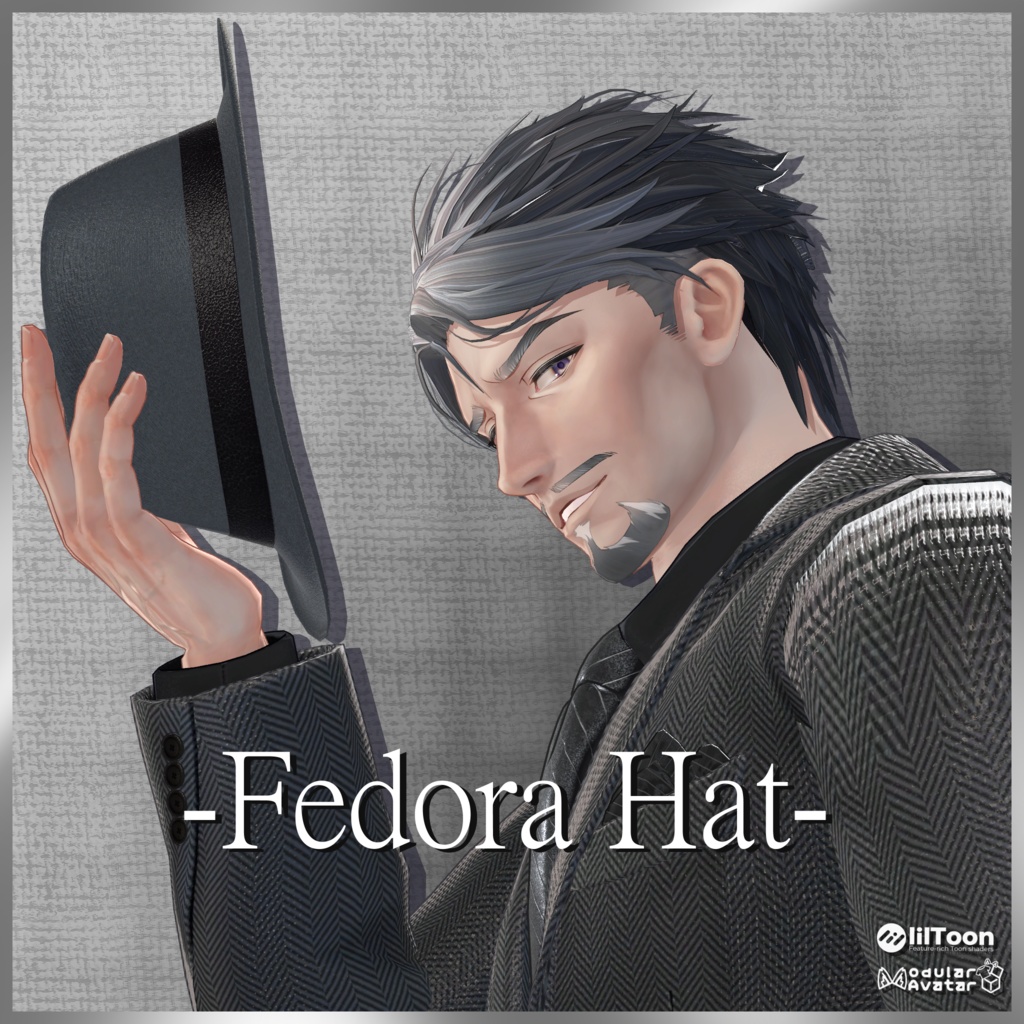 【士堂対応】Fedora Hat