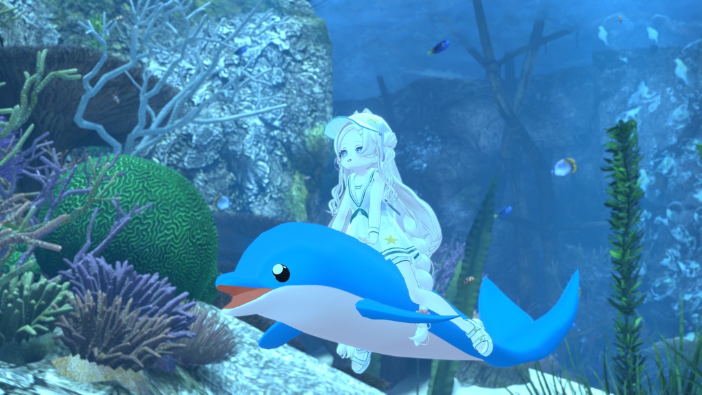 【17アバター対応】イルカさんといっしょ -With the Dolphin-