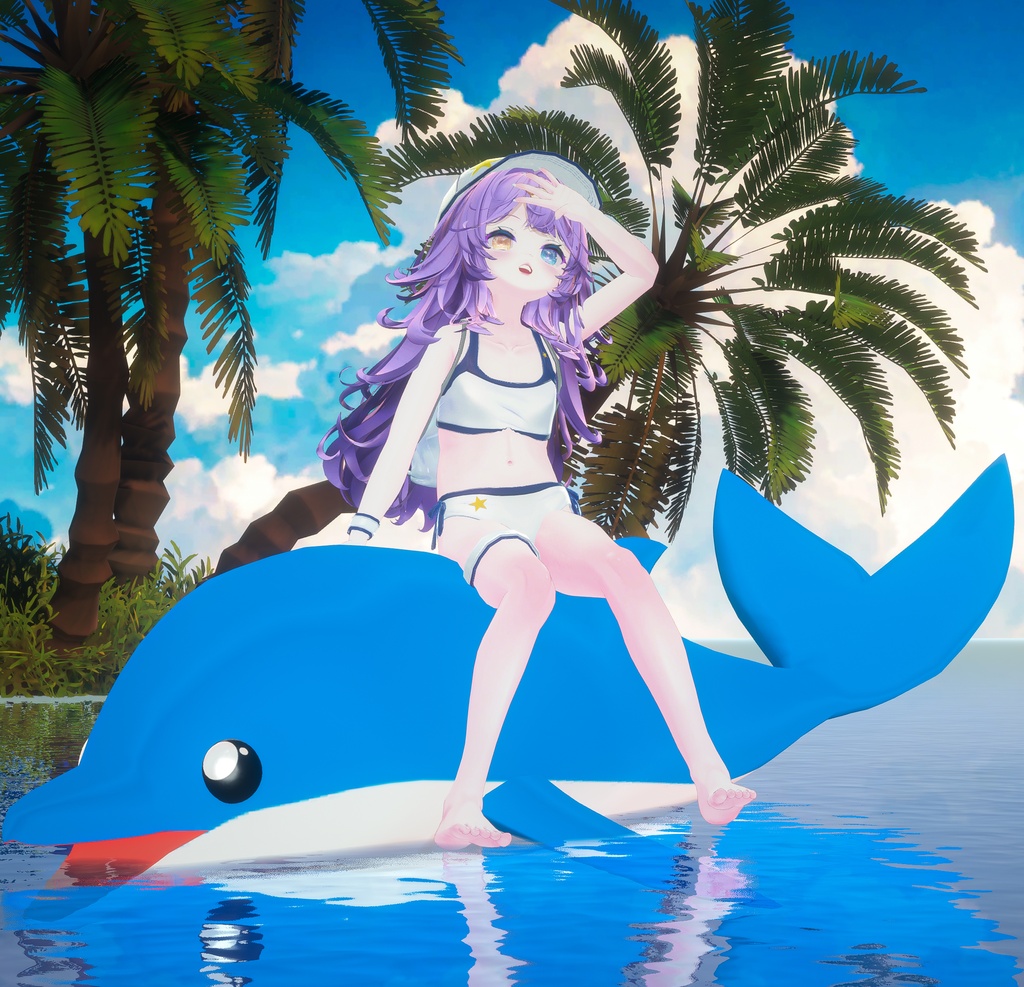【17アバター対応】イルカさんといっしょ -With the Dolphin-