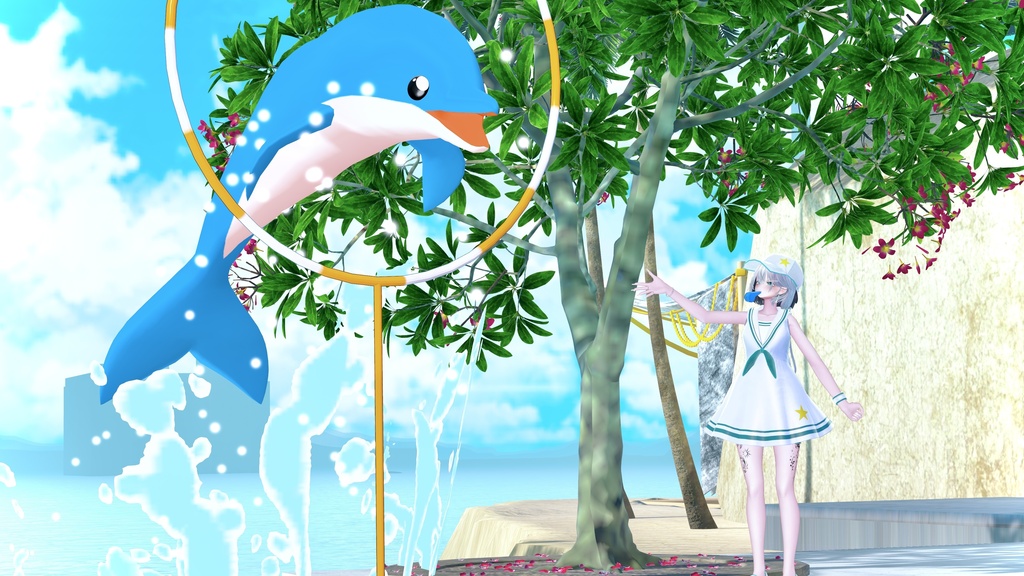 【17アバター対応】イルカさんといっしょ -With the Dolphin-