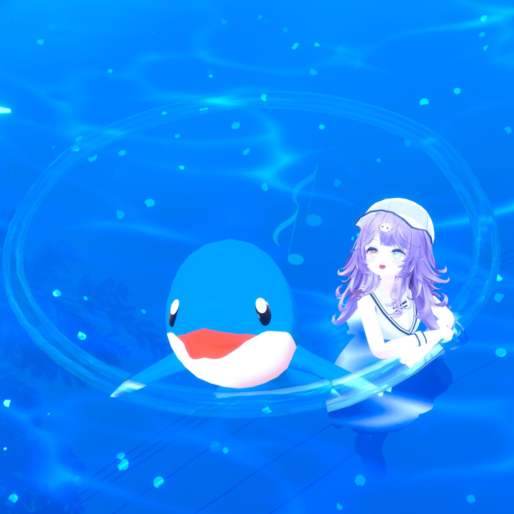 【17アバター対応】イルカさんといっしょ -With the Dolphin-