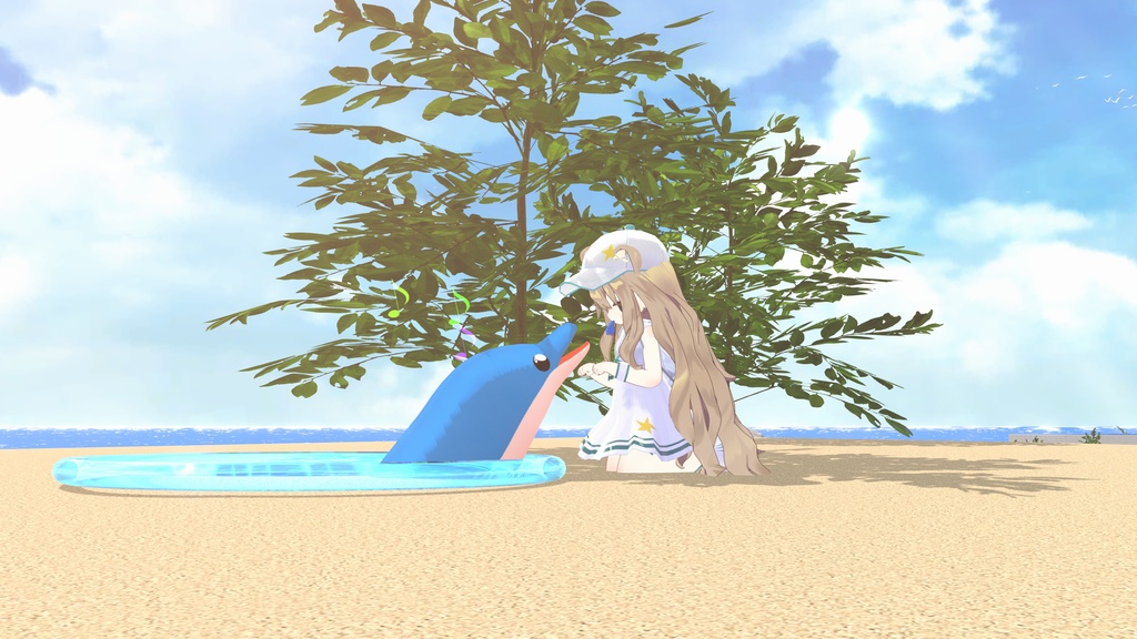 【17アバター対応】イルカさんといっしょ -With the Dolphin-