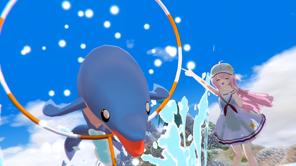 【17アバター対応】イルカさんといっしょ -With the Dolphin-