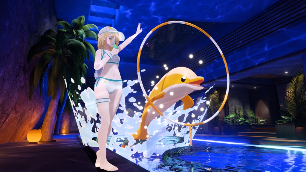 【17アバター対応】イルカさんといっしょ -With the Dolphin-