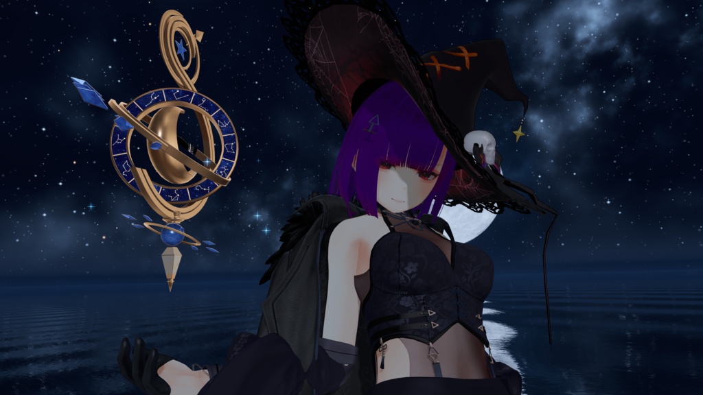 🎃 Halloween SALL 🎃 【月占いギミック付】星詠みの天球儀