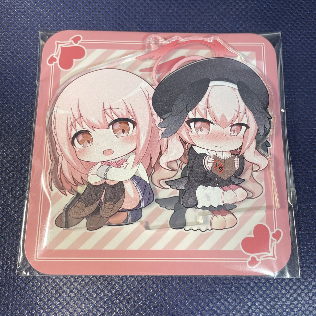 【C107新作】オンゲキ×ブルーアーカイブ　あかり×コハル　アクリルスタンド