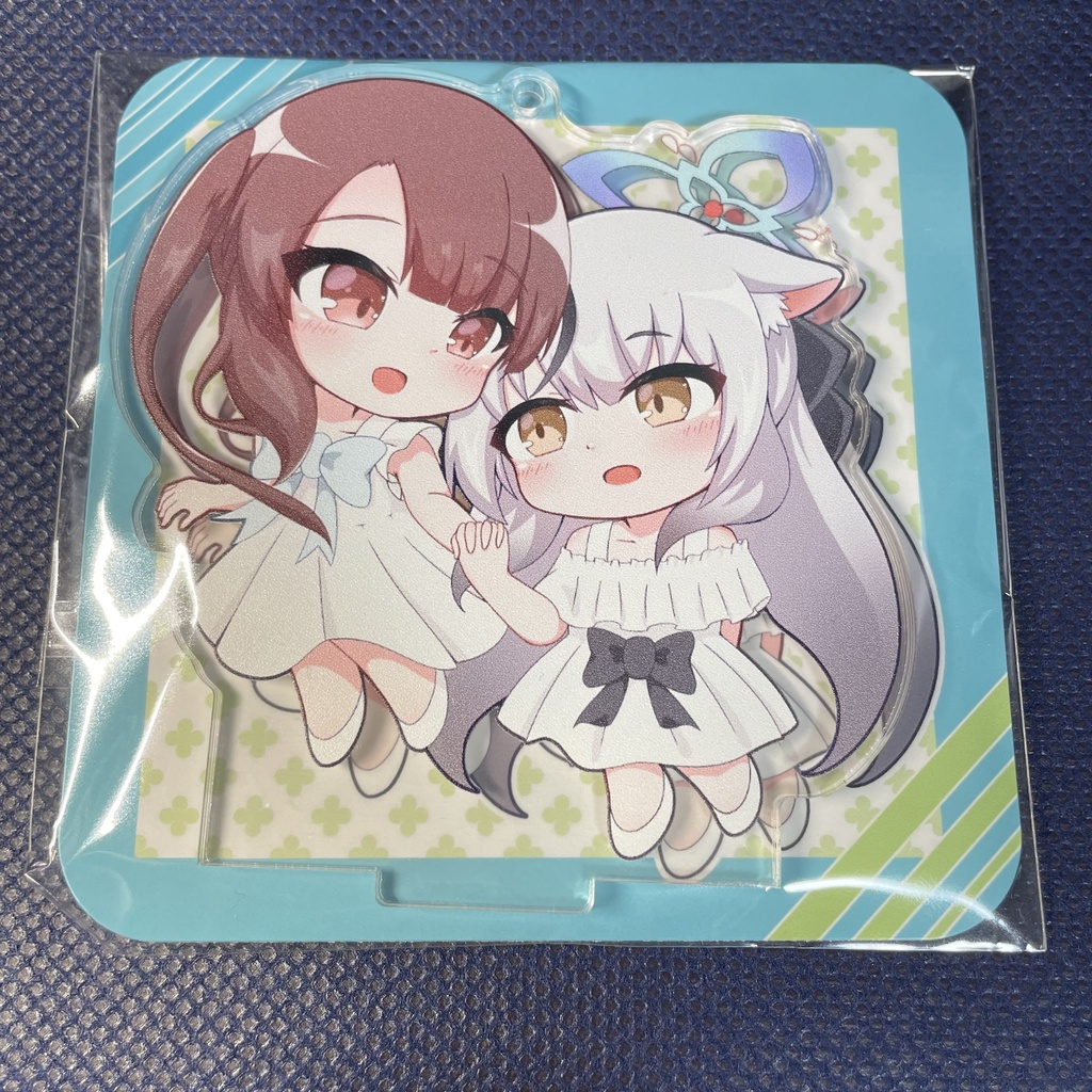 【C107新作】オンゲキ×ブルーアーカイブ　つむぎ×ココナ　アクリルスタンド