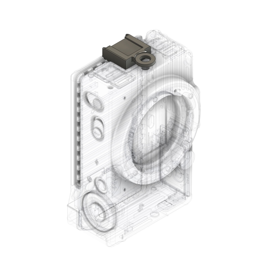 SIGMA fp / fp L コールドシューアタッチメント for KAKTUS 縦吊りマウント