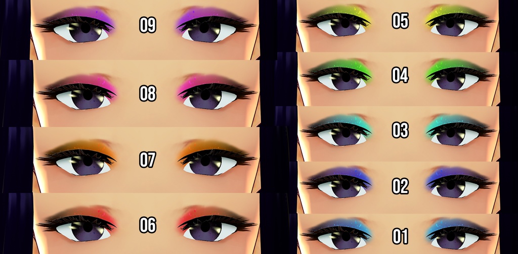 【VRoid】 Eyeshadow - アイシャドウ